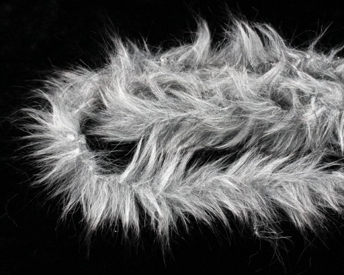 Furrybou Medium, Silver Gray Fur, 150 cm